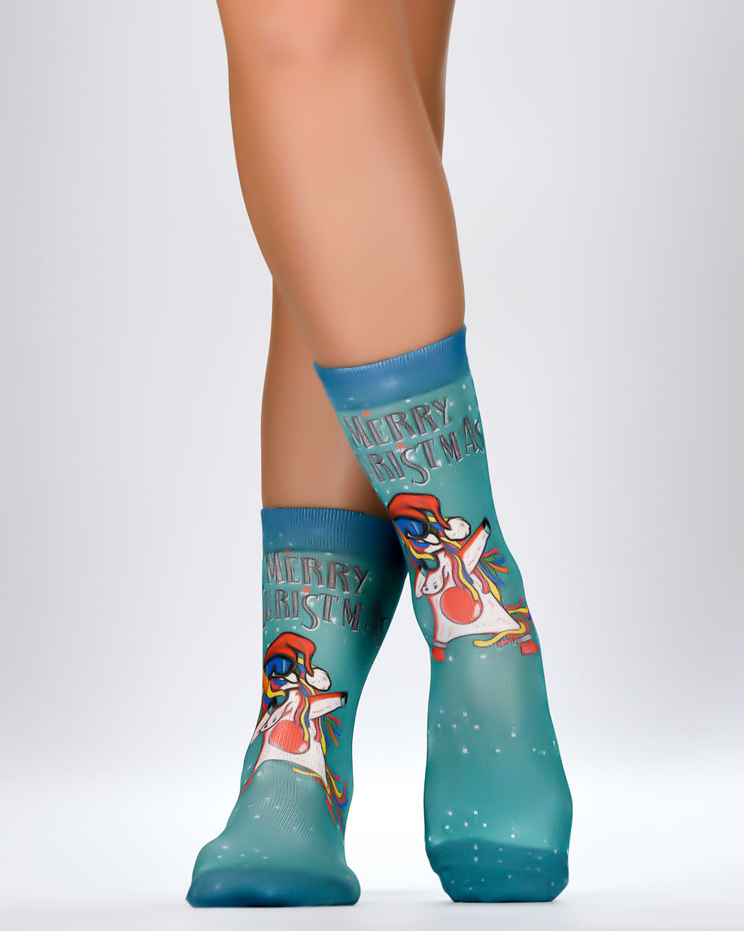 Santa Unicorn Lady Sock