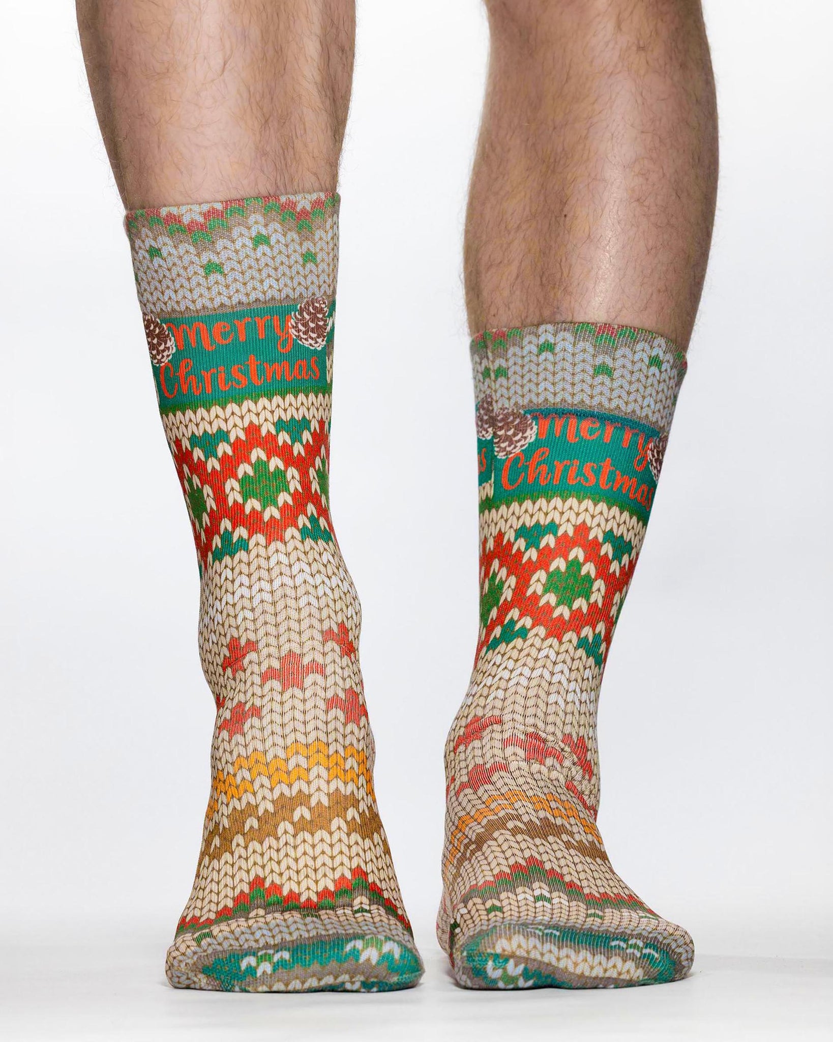 XMAS Knit Man Sock