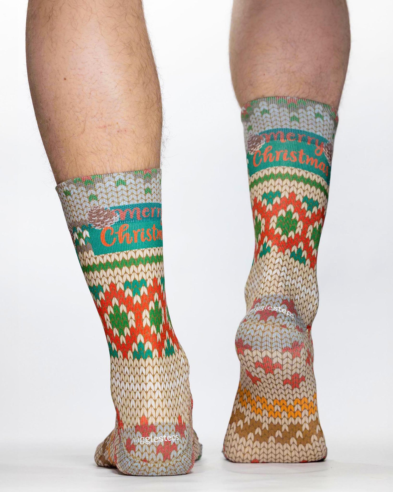 XMAS Knit Man Sock