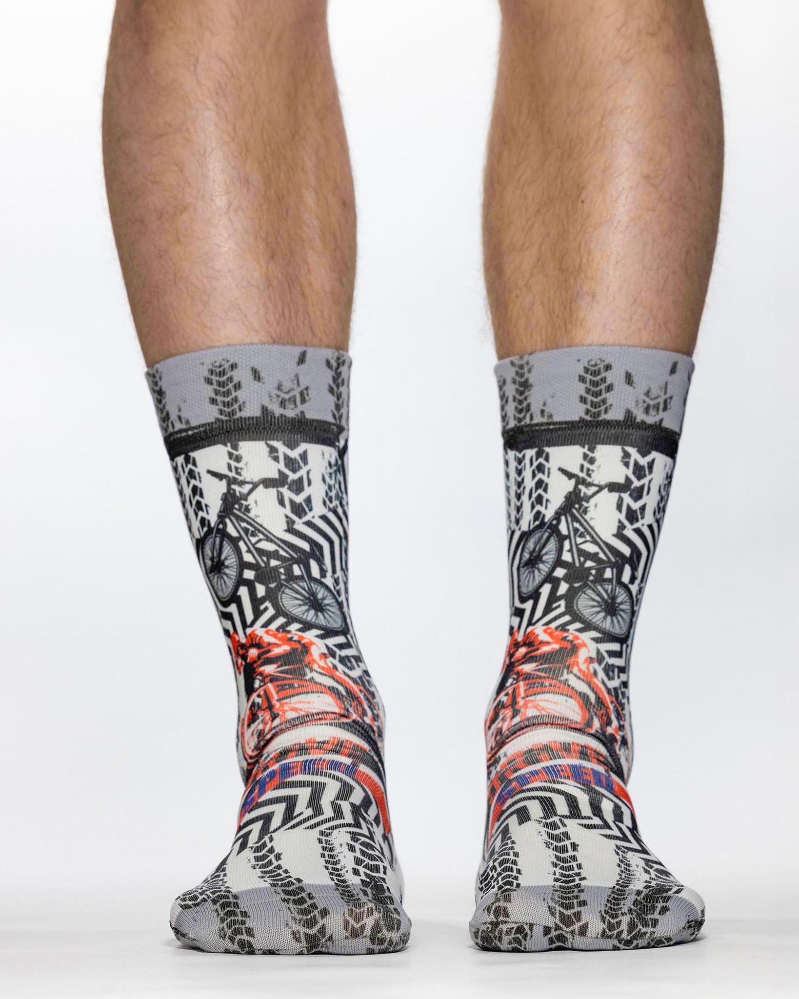 Speed Cycle Man Sock