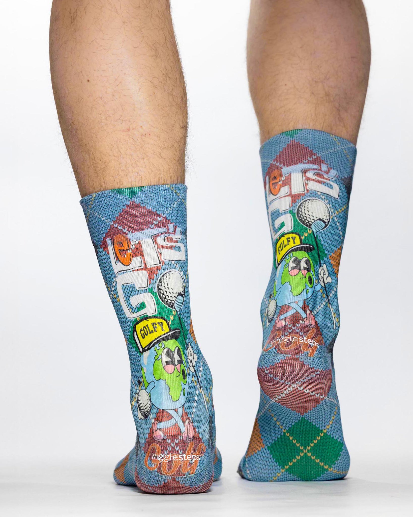 Let's Golf Man Sock