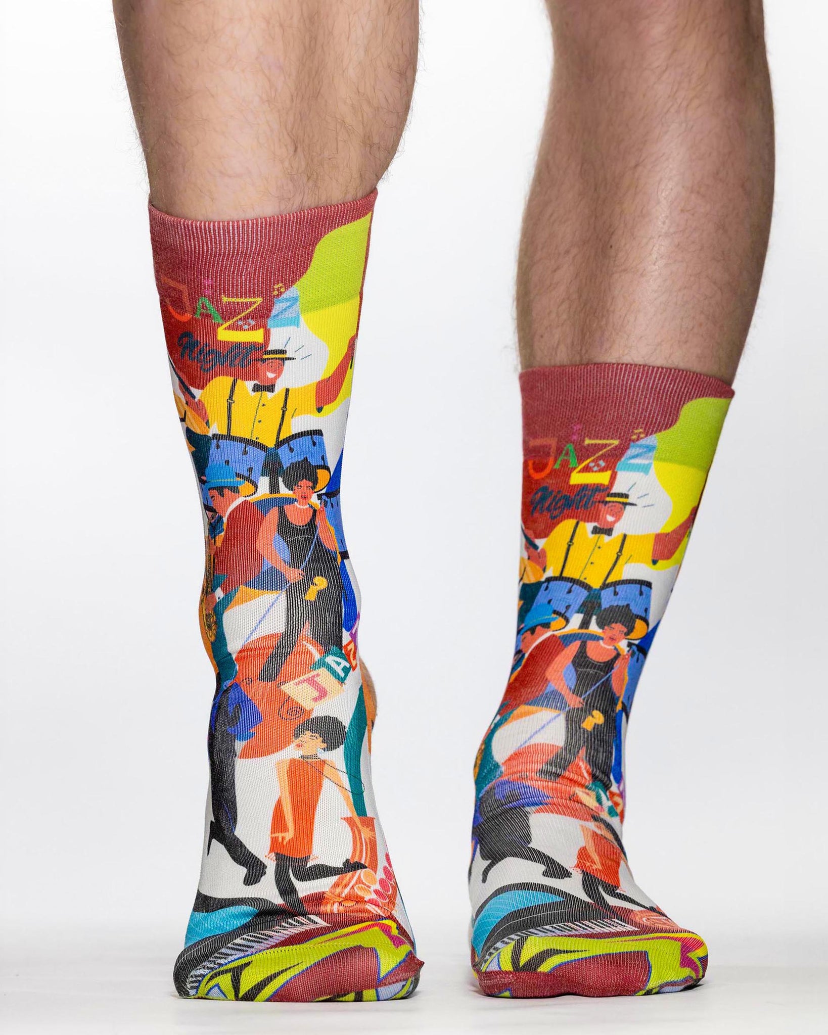 Jazz Night Man Sock