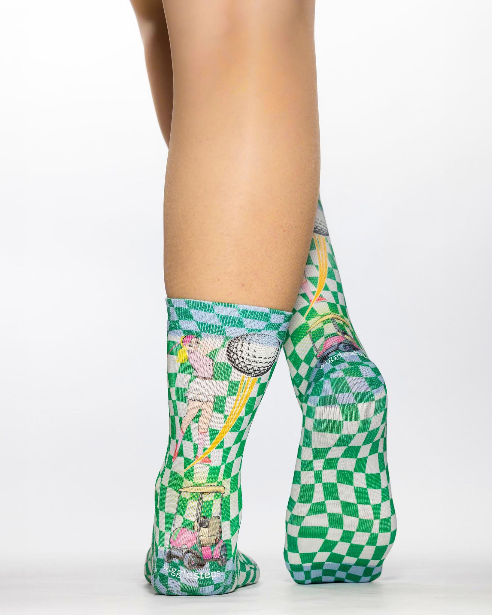 Check Golf Lady Sock