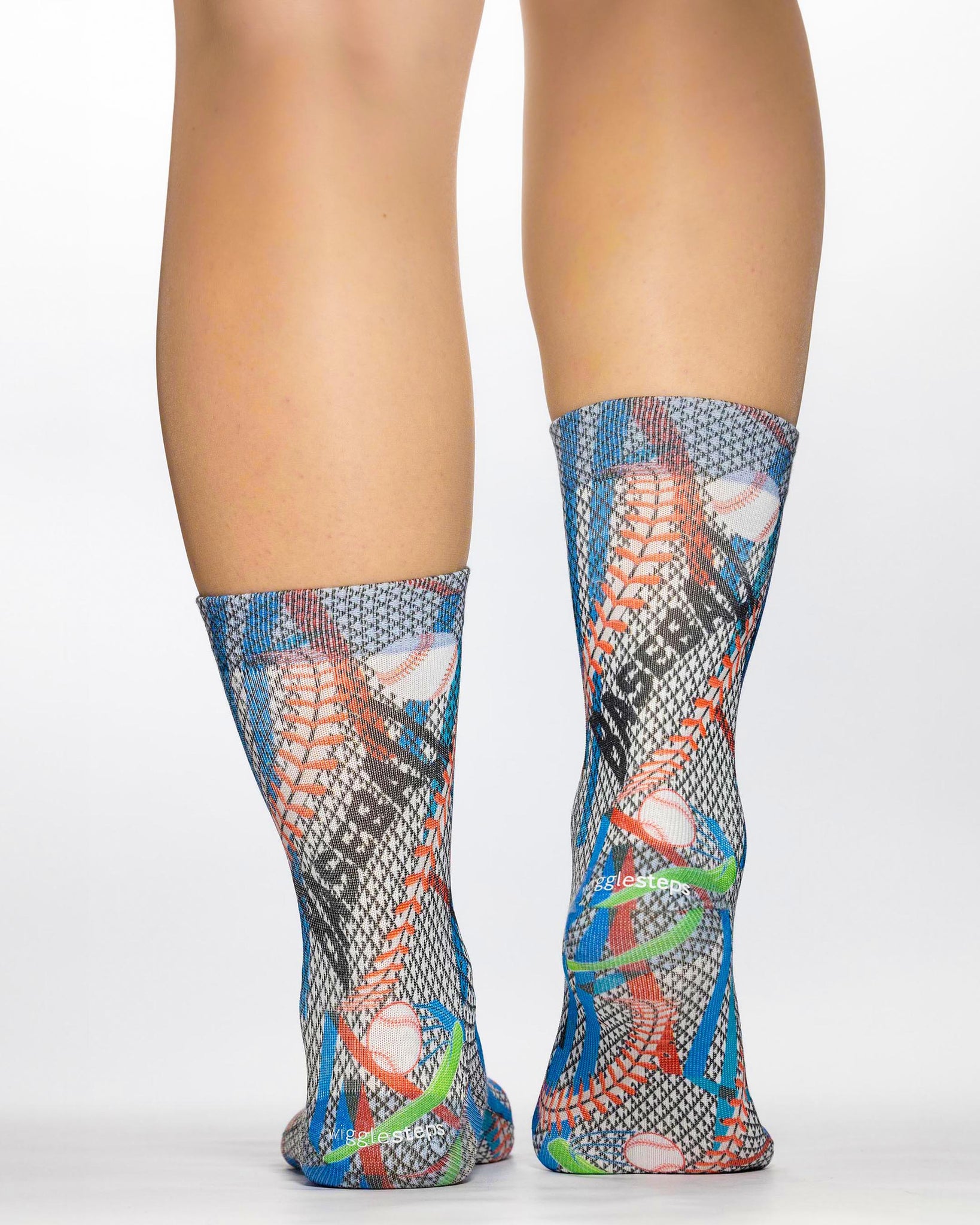 Baseball Lady Sock