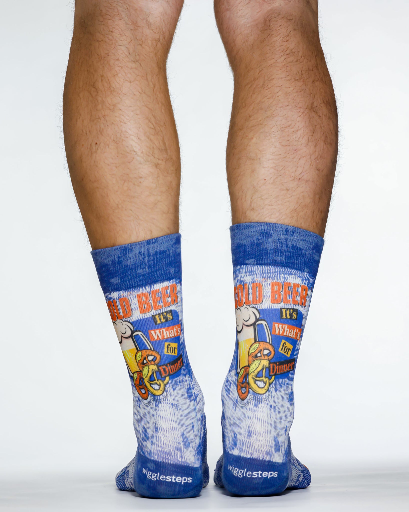 Cold Beer Man Sock