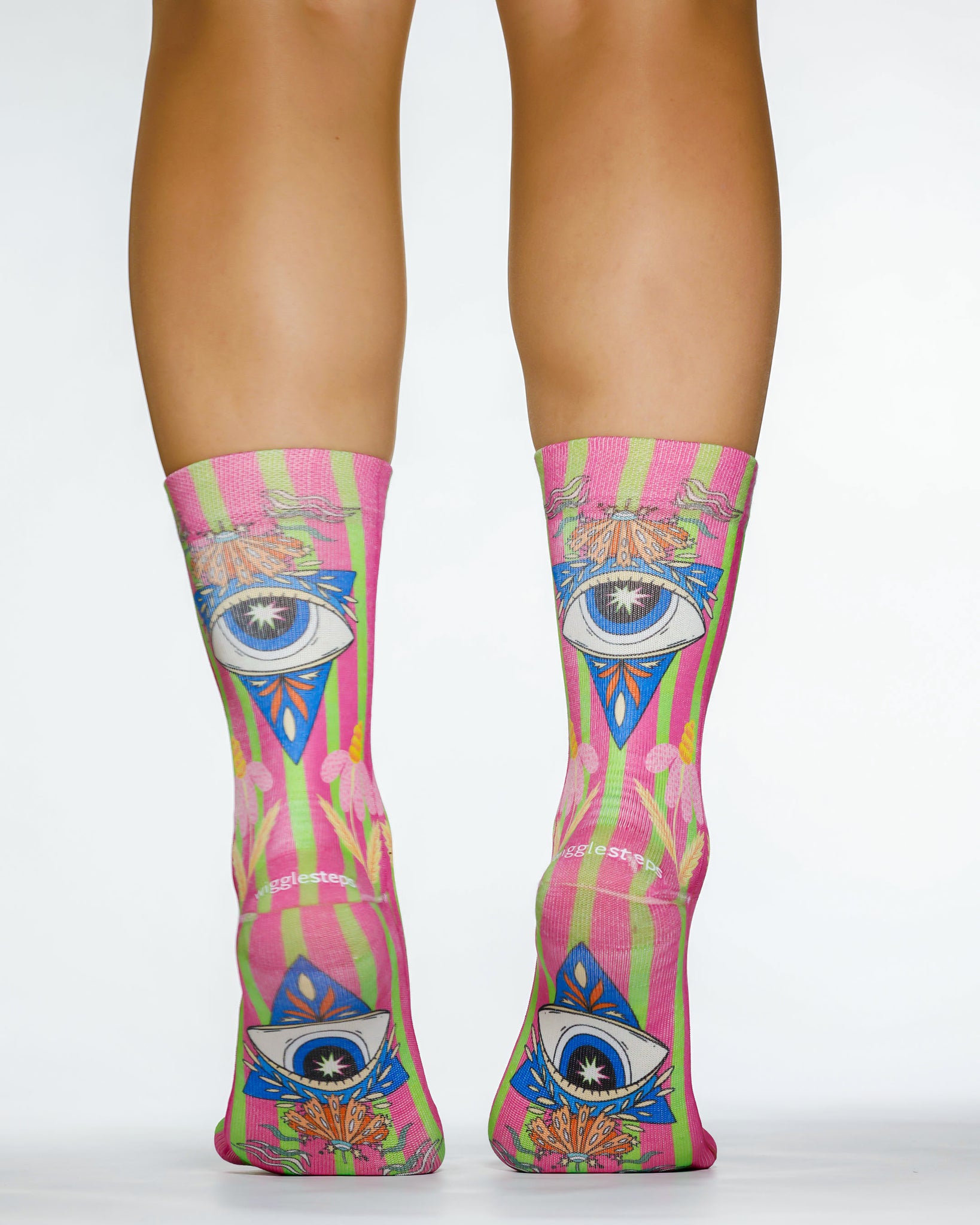 Flower Eye Lady Sock