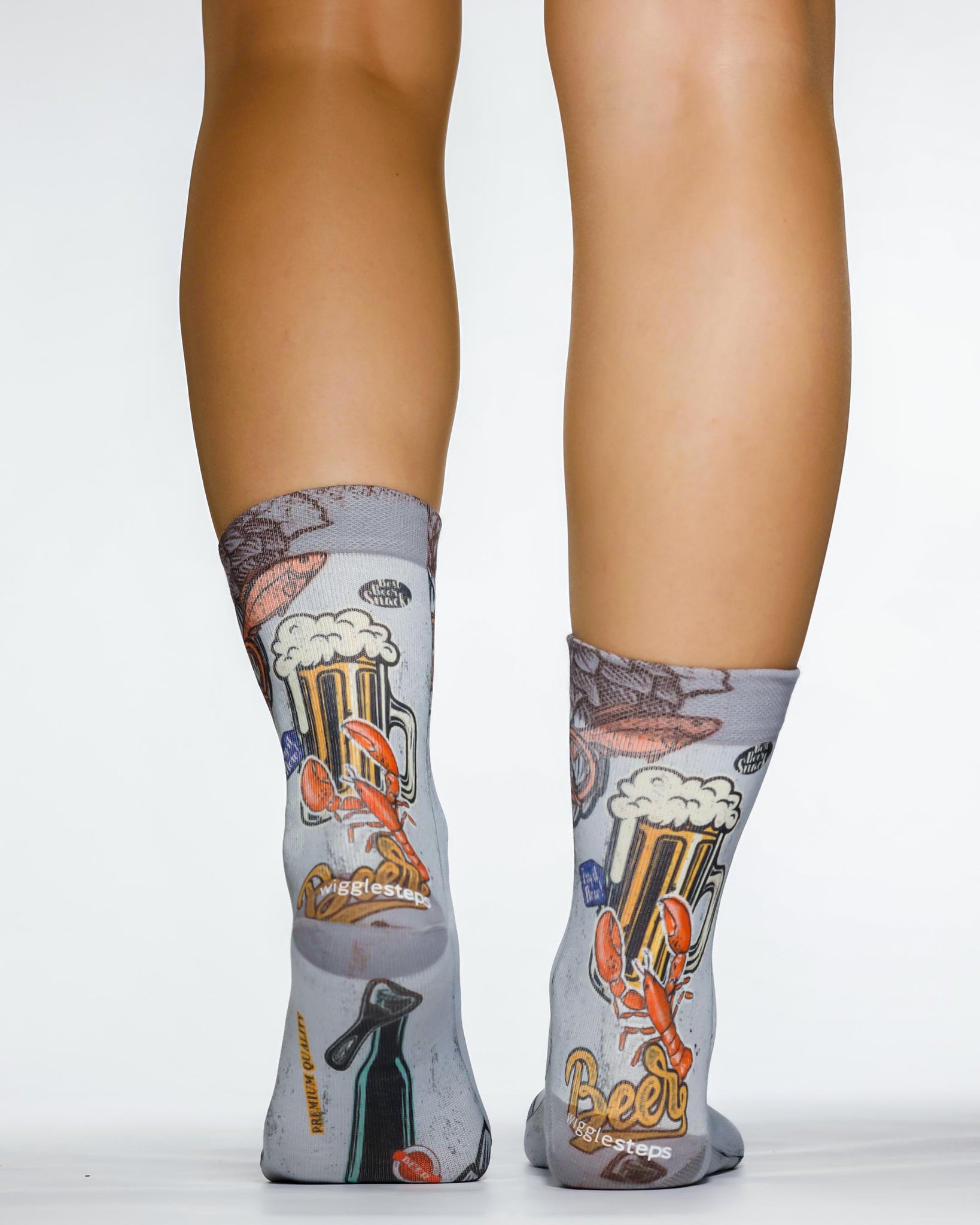 Retro Beer Lady Sock