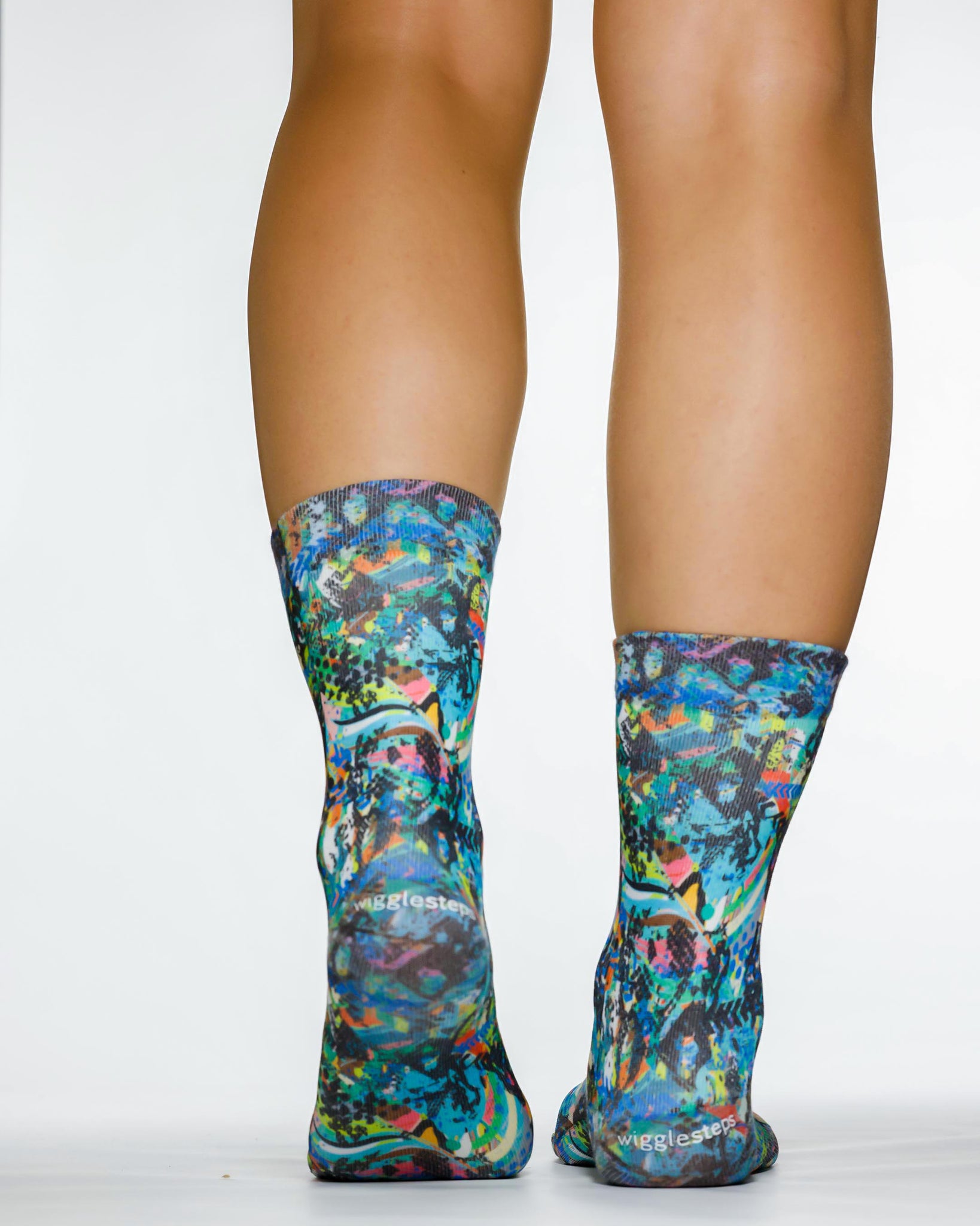 Art Crocodile Lady Sock