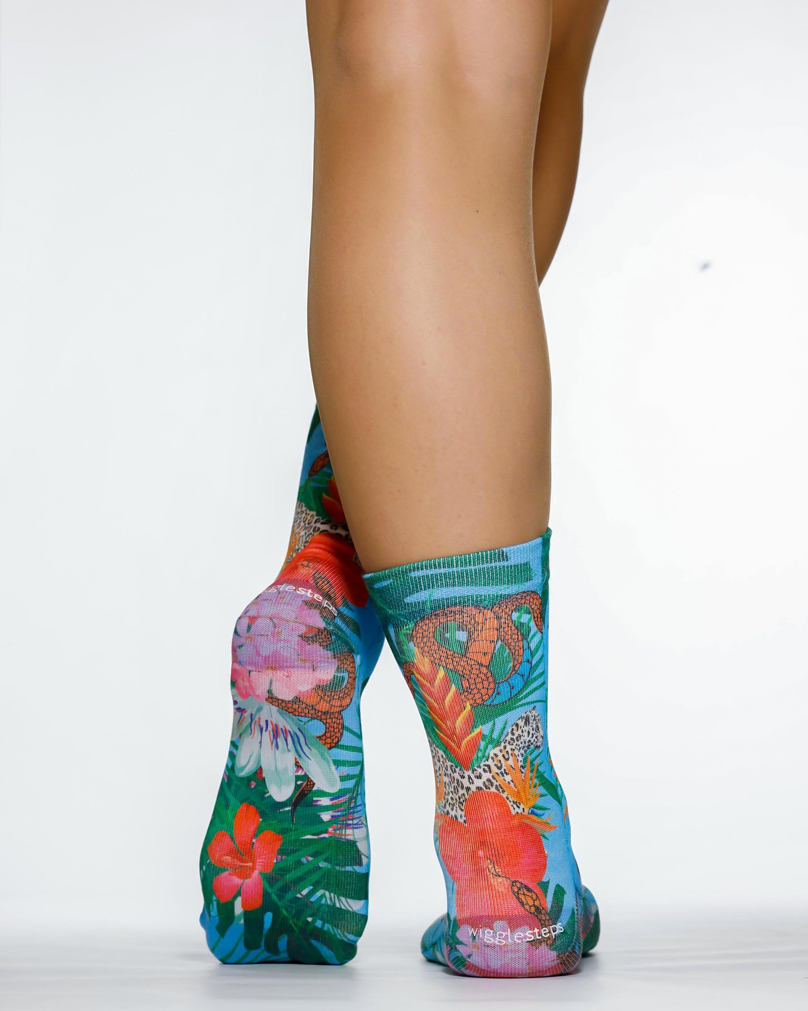 Leo Flowers Lady Sock