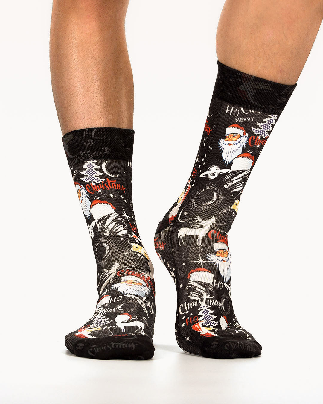 Galactic Santa Man Sock